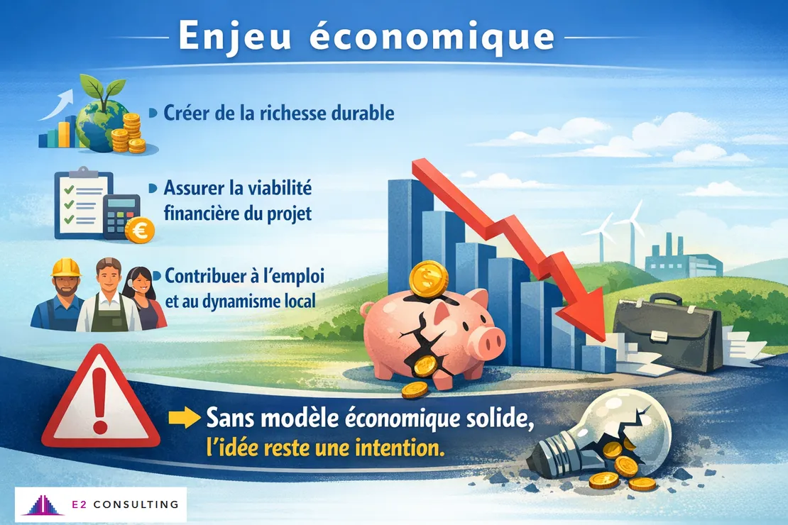 Enjeu économique selon E2 CONSULTING